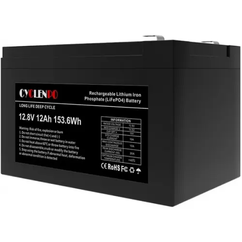 Акумулятор Cyclen 12.8V 12AH LiFePo4 - фото 3