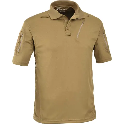 Тенниска поло Defcon 5 Advanced Tactical Polo XL Coyote tan
