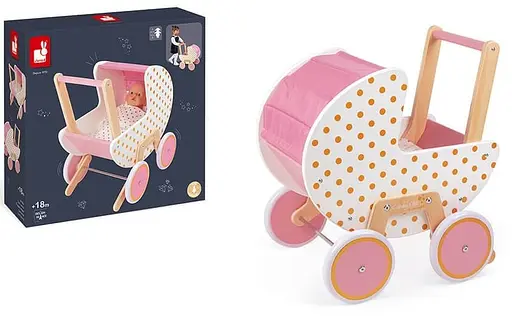 Janod Тележка Candy Chic для кукол - фото 4