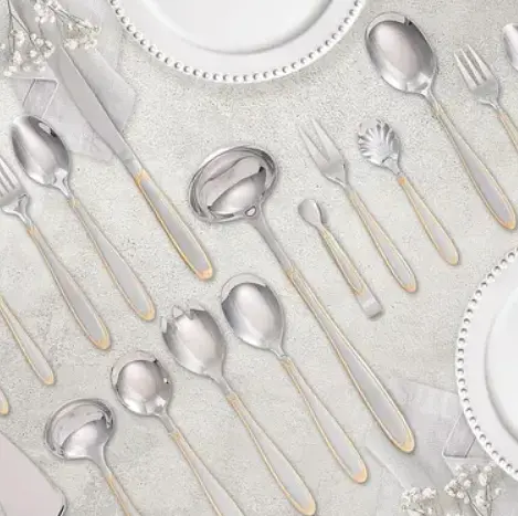 Набор столовых приборов Maestro MR-1515G-72, 72 предмета - фото 5