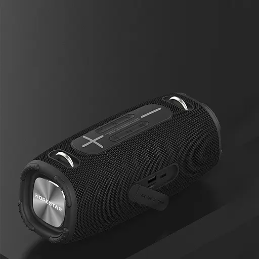 Колонка портативна Hopestar H50 чорна - фото 4