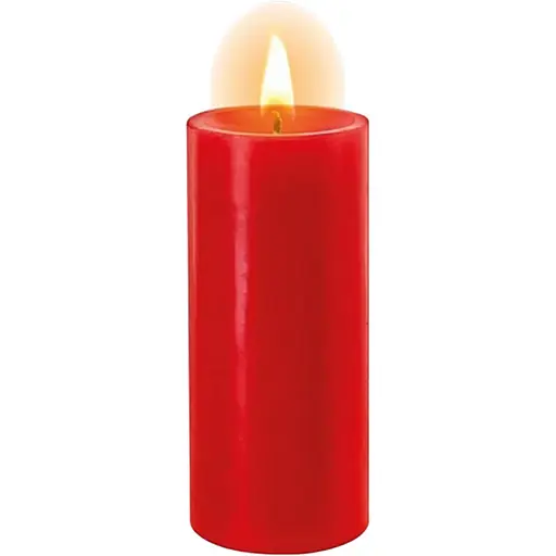 Низькотемпературна свічка Fetish Tentation SM, 10 см (червоний)