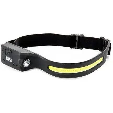 Ліхтар налобний Сила універсальний з сенсором 350 Лм (Li-ion 1200 мАг)  - фото 1