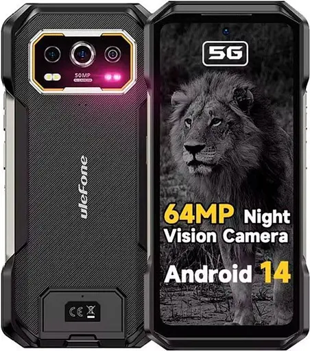 Смартфон ULEFONE Armor 27 Pro 5G 12/256GB Black Night Vision