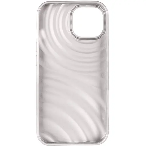 Чохол Epik TPU MonoWave для Apple iPhone 15, 6.1 Light Gray - фото 3