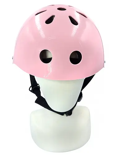 Комплект дитячий шолом та захист Yongkang GB24429-2009 S (5-9 р) рожевий єдиноріг (G0001136) - фото 3