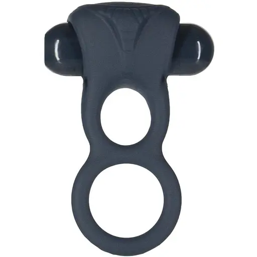 Ерекційне кільце Lux Active Triad Vibrating Dual Cock Ring подвійне з вібрацією пульт д/у