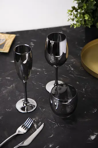 Набір келихів Luminarc Delice Graphite, 6х160 мл (6995351) - фото 6