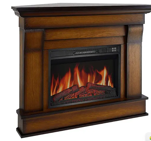 Электрокамин угловой ArtiFlame Albion Corner AF23S дуб антик - фото 3