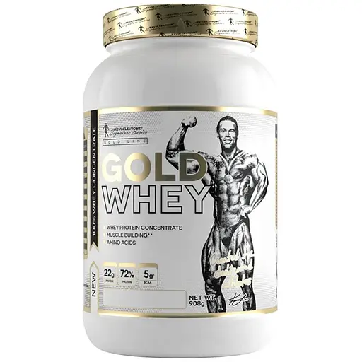 Протеїн Kevin Levrone Gold Line Gold Whey, 908 грам - Дубайский шоколад - фото 1