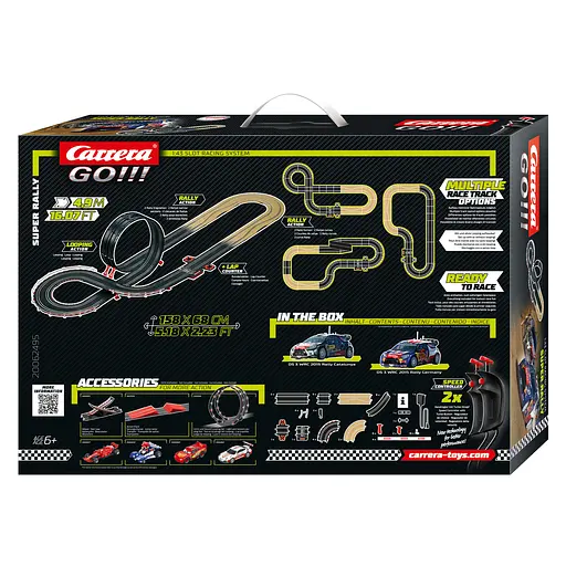 Автотрек Carrera GO!!! Супер Ралли 4.9 м (CR-20062495) - фото 6