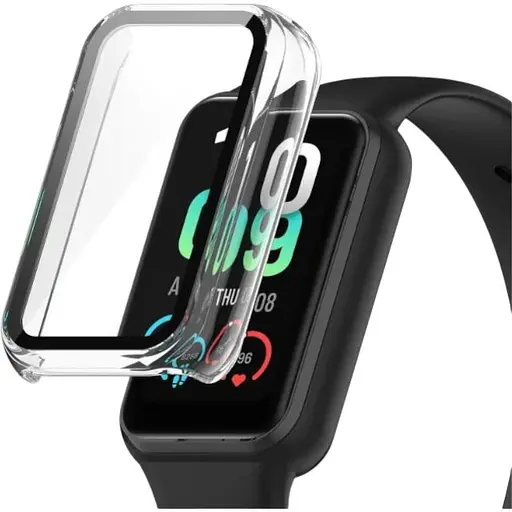 Чехол-накладка DK Пластик Gloss Glass Full Cover для Xiaomi Amazfit Band 7 (clear)
