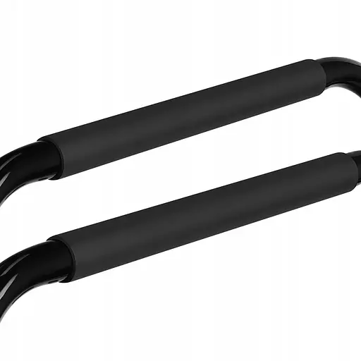 Брусья для отжиманий (паралетсы) 4FIZJO 80-90 см напольные, разборные Black (P-5905973404600) - фото 3