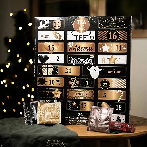Чайний Адвент-Календар Tea Золотий  - фото 3