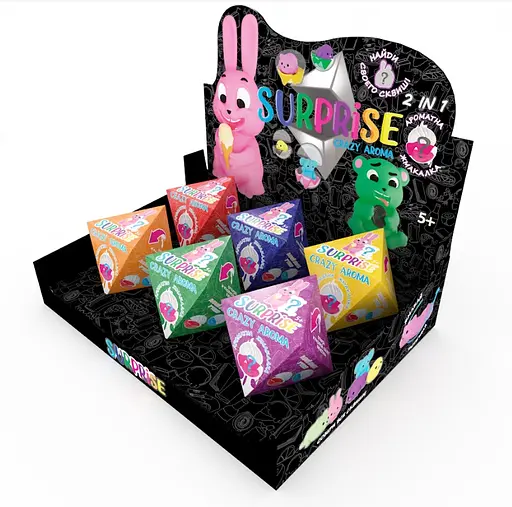 Набір-сюрприз Mr. Boo Crazy Aroma Surprise, лізун-антистрес - фото 2