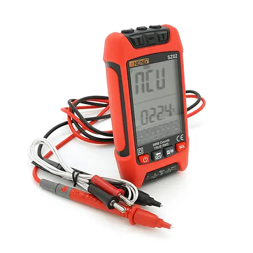 Мультиметр ANENG AN-SZ02, измерение: V, A, R, C, T, F - фото 1