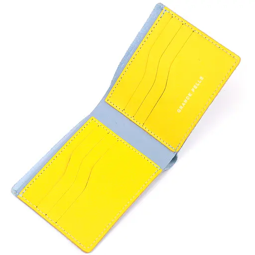 Кожаный кошелек Grande Pelle 11.5х9х1 см acs0024166 - фото 3