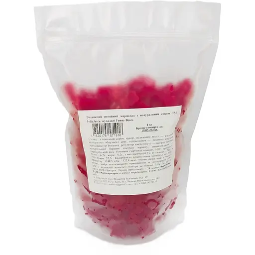 Мармелад желейний Jelly Juice Funny Bears Вишневий з натуральним соком 1 кг - фото 2