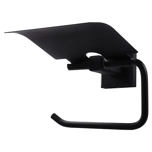 Тримач туалетного паперу Topaz TКВ 9926-BL Чорний - фото 2