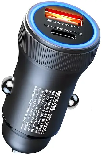 Автомобільний зарядний пристрій Remax RCC-335 PD30W+QC3.0 - фото 2