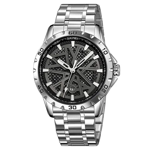 Наручний годинник чоловічий 9337SIBK Silver-Black Skmei acs0030895 - фото 1