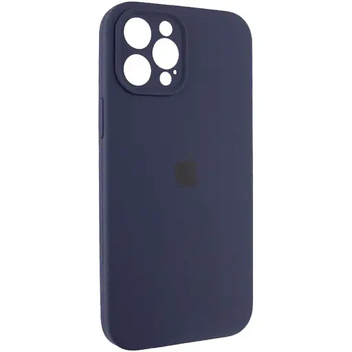 Чохол Epik Silicone Case Full Camera Protective AA для Apple iPhone 12 Pro 6.1 Темно-синій/Midnight blue - фото 2