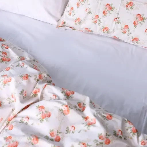 Простирадло MirSon Сатин 22-1399 Flower Fantasy 220x240 см (2200010566260) - фото 4