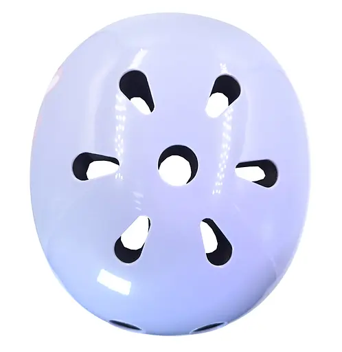 Комплект детский шлем и защита Yongkang GB24429-2009 S (5-9 л) фиолетовый крылья (G0001963) - фото 6