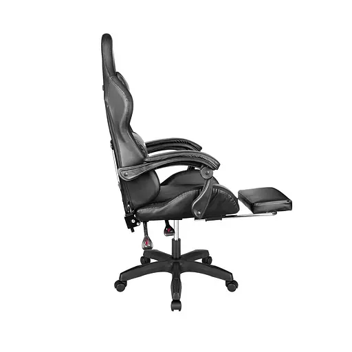 Крісло геймерське Hanert G-Force + RGB з підсвічуванням Black - фото 4