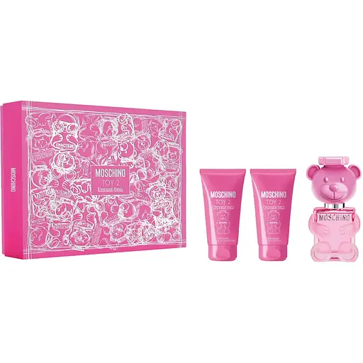 Набір для жінок Moschino Toy 2 Bubble Gum: Туалетна вода 50 мл + Гель для душу 50 мл + Лосьйон для тіла 50 мл