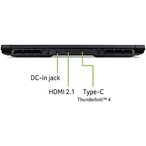 Ноутбук Ігровий Acer Nitro V 16 ANV16-71 i5-14450HX la 48GHz,16'',IPS,16GB DDR5,512GB,RTX 4050 6GB,No - фото 14