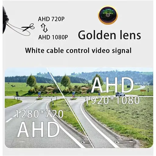 Камера заднего вида Opel Vivaro Renault trafic AHD 720-1080 - фото 8