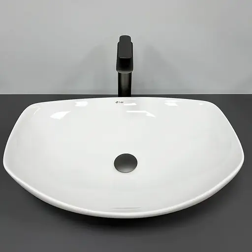 Умивальник VBI Ostuni white накладний VBI-012601, Білий - фото 3