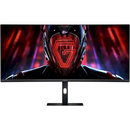Монітор 34" Xiaomi Gaming Monitor G34WQi WLED, VA, 3440x1440 (21:9), 180 Гц, 1 мс, 350 кд/м², 4000:1, 1500R, 178°/178° чорний - фото 1