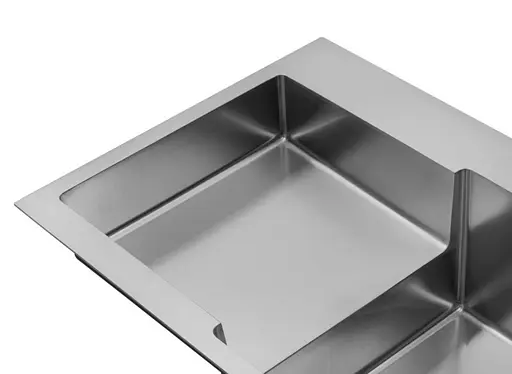 Кухонная мойка Kroner KRP Gebürstet - 7848RHM (3,0/1,0 мм) (CV030022) - фото 6