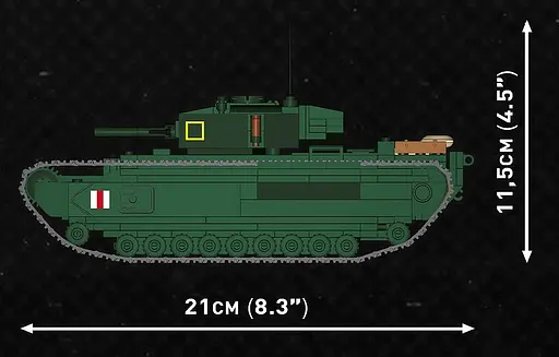 Конструктор COBI танк 1:35 Churchill Mk. III 3046 - фото 3