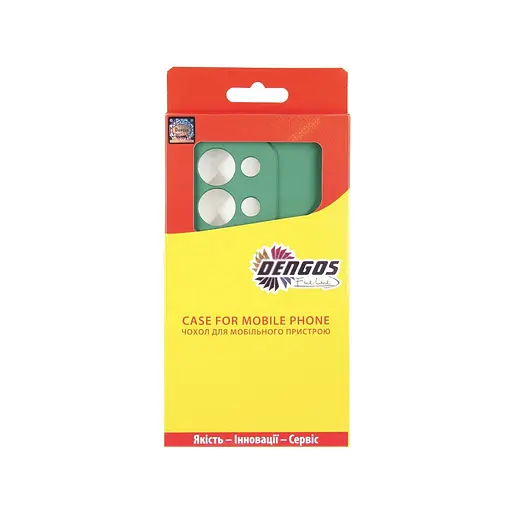 Чохол до мобільного телефона Dengos Soft Kit for Xiaomi Redmi 15C case + glass Mint (DG-KM-167) - фото 3