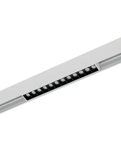 Магнитный трековый светильник Nowodvorski 11632 LVM Focus LED 1x9W 3000K 800Lm IP20 белый - фото 4