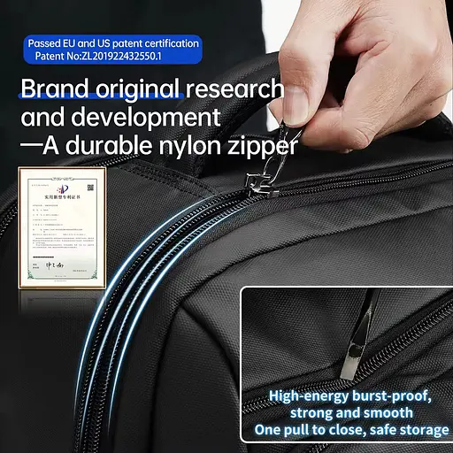 Рюкзак Tigernu T-B9600 15. 6" серый - фото 3