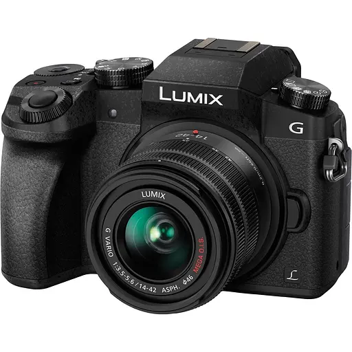 Бездзеркальний фотоапарат Panasonic Lumix DC-G7 Kit 14-42mm f/3.5-5.6 Black (DMC-G7KEE-K) [121457]