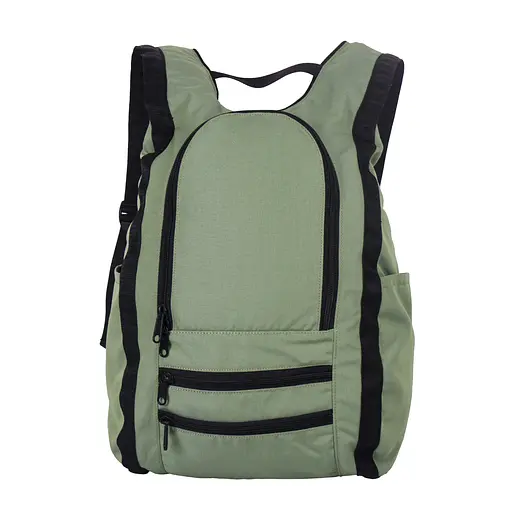 Рюкзак-антивор OOLOO Капля 45х27х14 см, салатовый 2414