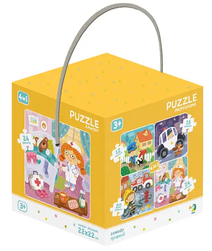 Пазл Dodo Професії 4 в 1 (300131) - фото 8