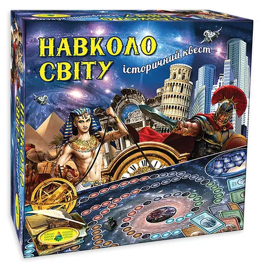 Настольная игра "Вокруг света" 82296 исторический квест