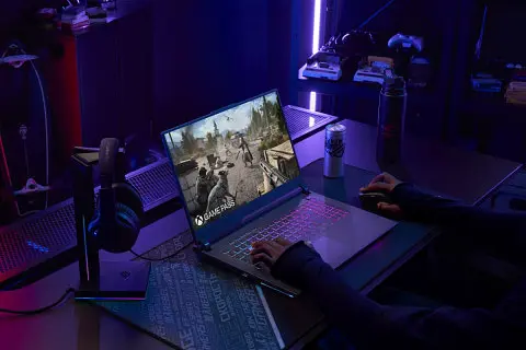 Ноутбук Asus ROG Strix G17 G713PI (G713PI-RS91-CA) Eclipse Gray - фото 9