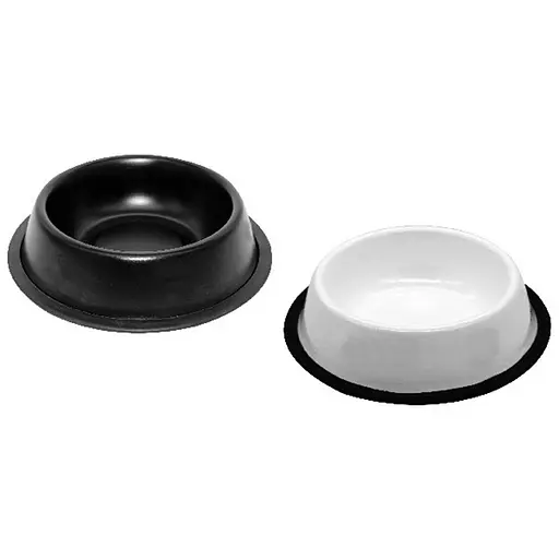 Миска для тварин TatraPet із нержавіючої сталі в асортименті 450 мл 14 см 