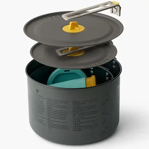 Набор посуды Sea To Summit Frontier UL One Pot Cook Set 2P 6 предметов (1033-STS ACK027031-122103) - фото 14