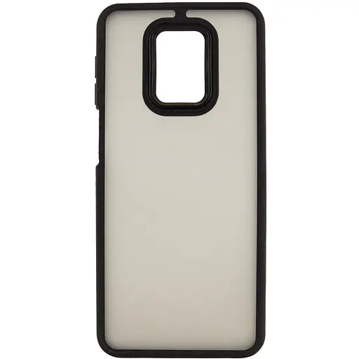 Чохол TPU+PC Lyon Frosted для Xiaomi Redmi Note 9s / Note 9 Pro / Note 9 Pro Max Black - фото 2