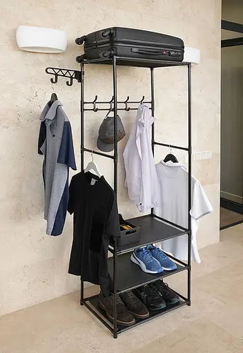 Вішалка для одягу с полицями FABRIKA STORE - фото 13