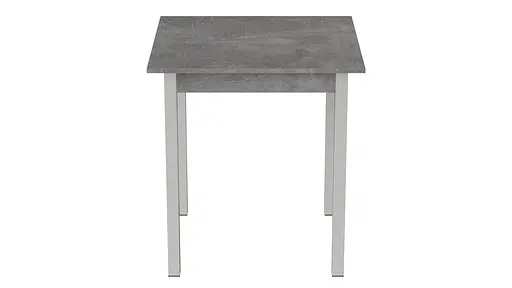 Стіл кухонний Ferrum-decor Дієго 75x70x70 Білий ДСП Бетон 16мм (FRD-105573) - фото 4