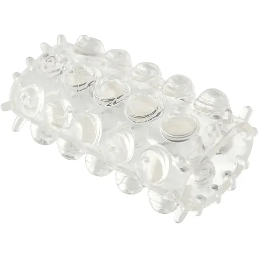Насадка на пенис Toy Joy Power Stretchy Sleeve 6.5 см прозрачный